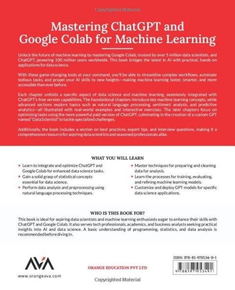 Mastering ChatGPT and Google Colab for Machine Learning