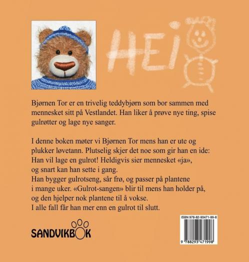 Bjørnen Tor lager en gulrot