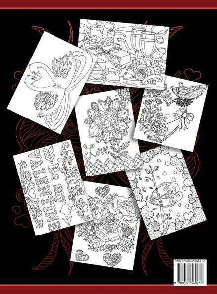 Adult Coloring Book: 30 Valentine's Day Coloring Pages: 1 (I Love You Collection)