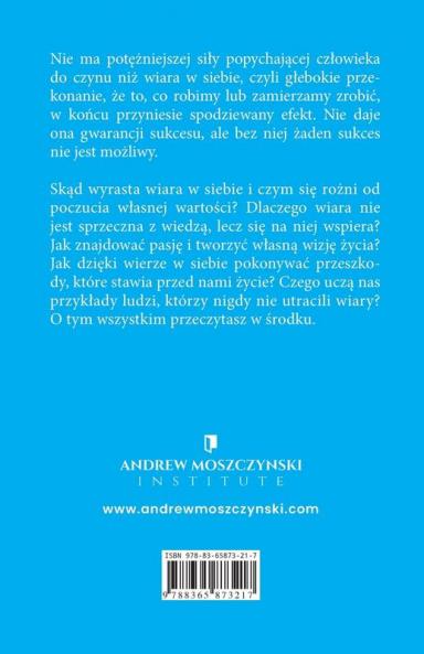 Inaczej o wierze w siebie