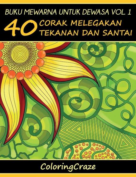 Buku Mewarna Untuk Dewasa Vol. 1