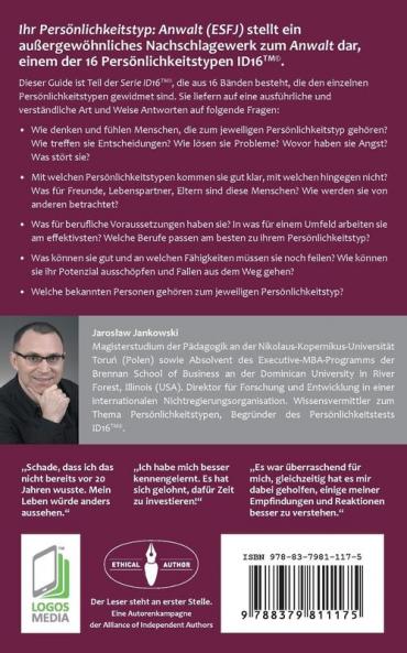 Ihr Persönlichkeitstyp - Anwalt (ESFJ)