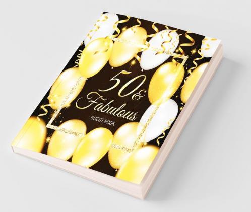 50th Birthday Guest Book