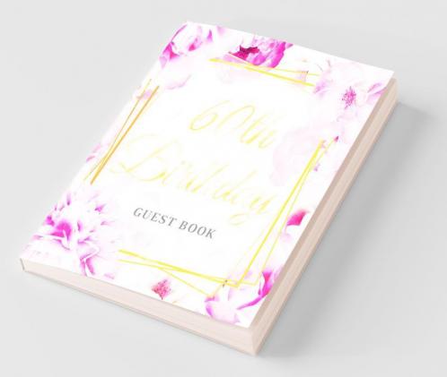 60th Birthday Guest Book