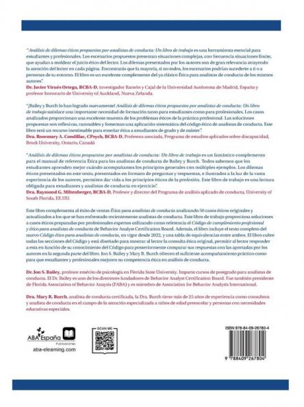 Dilemas éticos propuestos por analistas de conducta