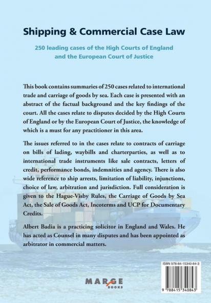 Shipping and Commercial Case Law