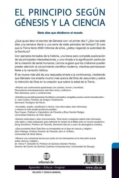 El Principio Seg��n G��nesis Y La Ciencia