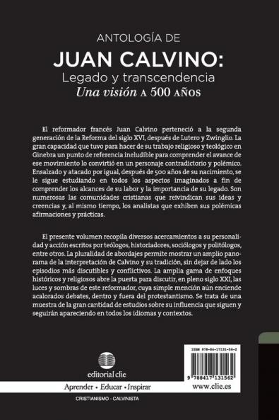 Antología de Juan Calvino