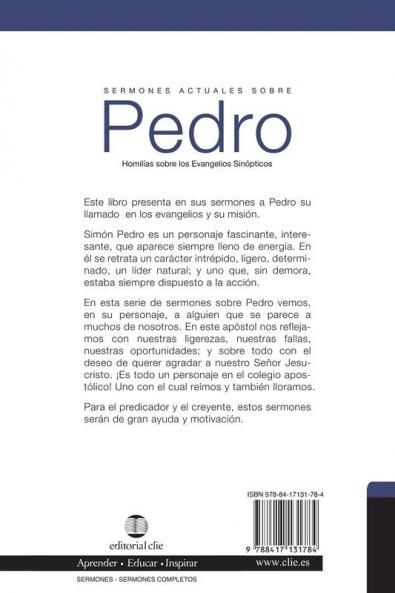 Sermones actuales sobre Pedro | Softcover  | Current Sermons on Peter