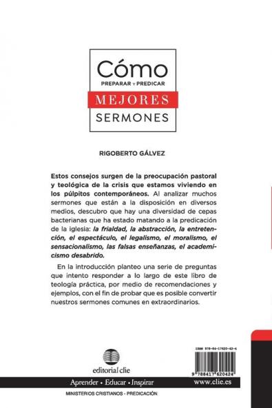 Cómo preparar y predicar mejores sermones | Softcover  | How to Prepare and Prea
