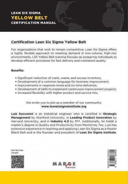 Lean Six Sigma Yellow Belt. Certification Manual
