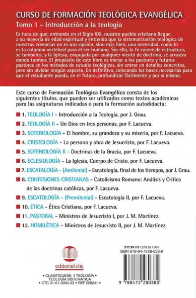 Curso de Formacion Teologica Evangelica Tomo 1