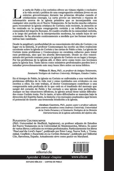 Pablo Corinto y el Imperio Romano | Softcover  | Paul Corinth and the Roman Em