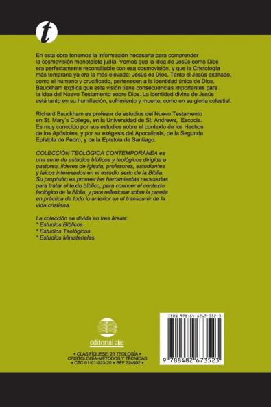 Monoteísmo y cristología en el N.T.