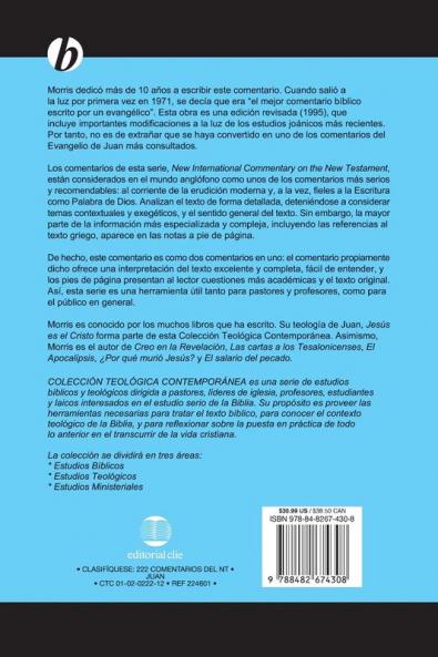 El Evangelio Segun Juan Volumen Segundo = The Gospel According to John Volume 2