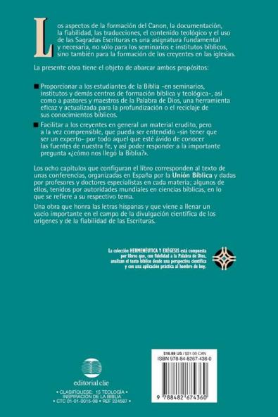 Como Llego la Biblia Hasta Nosotros? = As the Bible Came to Us?