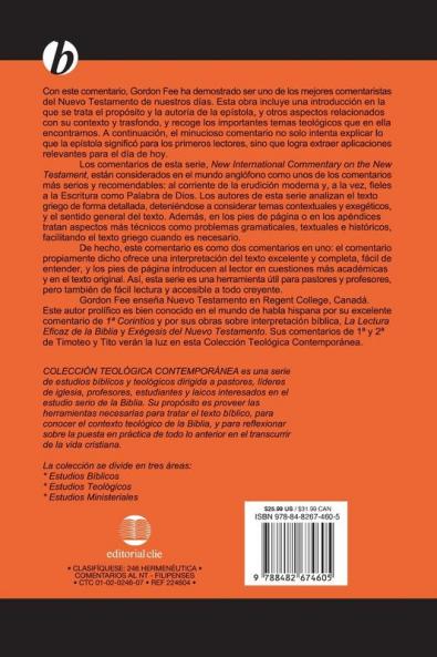 Comentario de la Epistola A los Filipenses