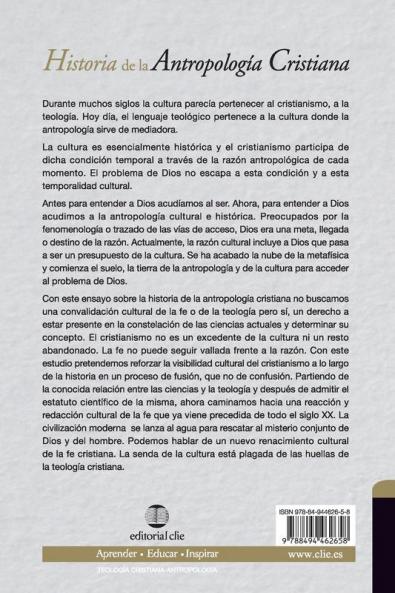 Historia de la antropología cristiana