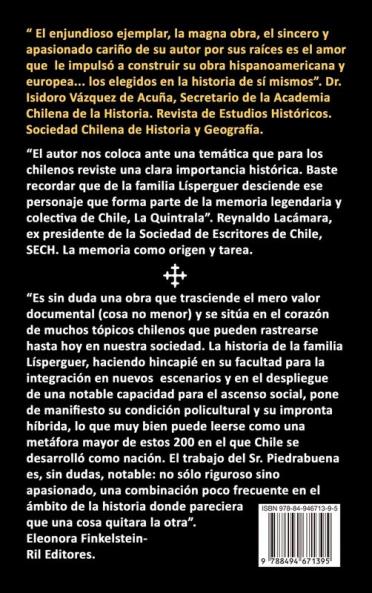 Los Lisperguer Wittemberg; una familia alemana en el corazon de la cultura chilena
