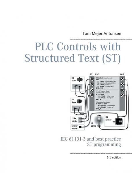 PLC Controls with Structured Text (ST) V3 Monochrome