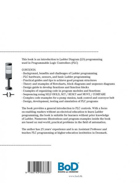 PLC Controls with Ladder Diagram (LD) Monochrome