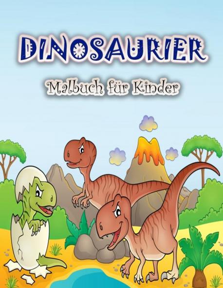 Dinosaurier-Malbuch f��r Kinder