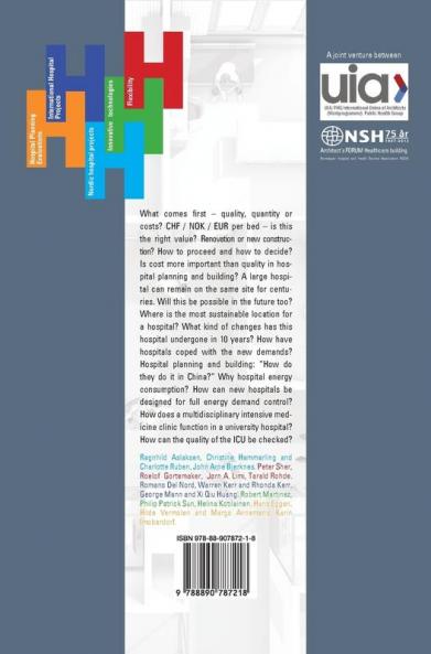 Hospital Planning and Building. New ideas in hospital planning and building