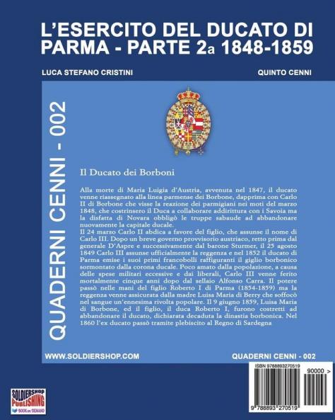 L'esercito del Ducato di Parma parte seconda 1848-1859