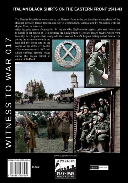Italian black shirts on the Eastern front 1941-1943: 17 (Witness to War)