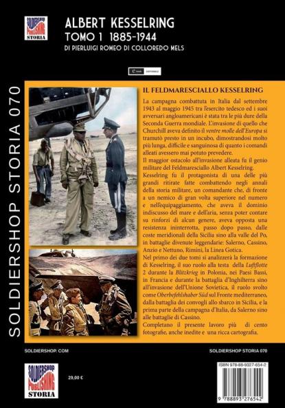 Kesselring: una biografia militare dell'Oberbefehlshaber Süd 1943- 1945 - Vol. I: 70 (Storia)