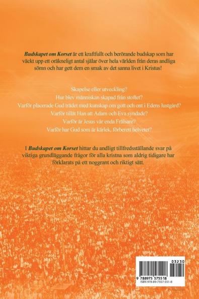 Budskapet Om Korset: The Message of the Cross (Swedish)