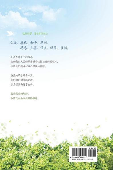 这样的事，没有律法禁止: Against Such Things There Is No Law