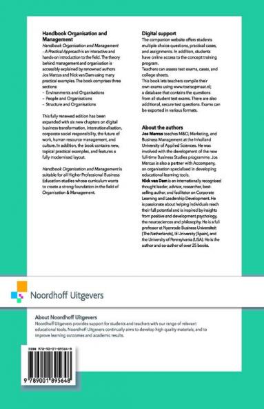 Handbook Organisation and Management
