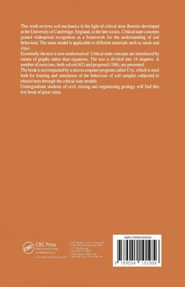 Soil Mechanics in the Light of Critical State Theories