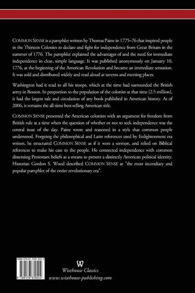 Common Sense (Wisehouse Classics Edition)