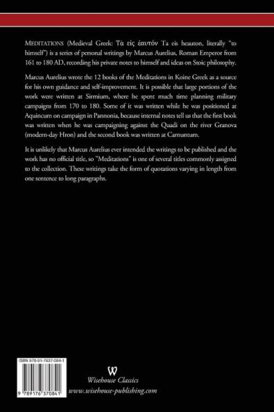 The Meditations of Marcus Aurelius (Wisehouse Classics Edition)