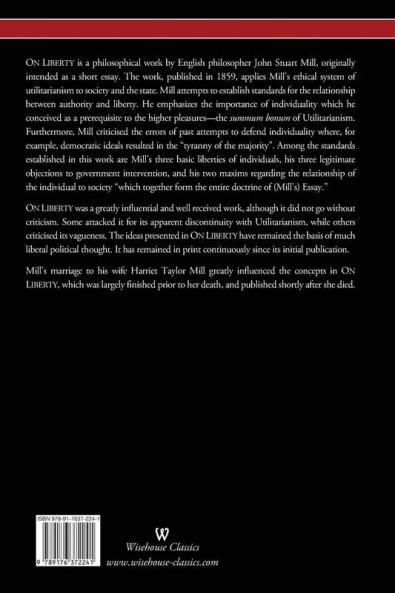On Liberty (Wisehouse Classics - The Authoritative Harvard Edition 1909)