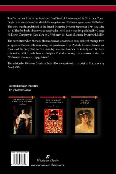 The Valley of Fear  (Wisehouse Classics Edition - with original illustrations by Frank Wiles)