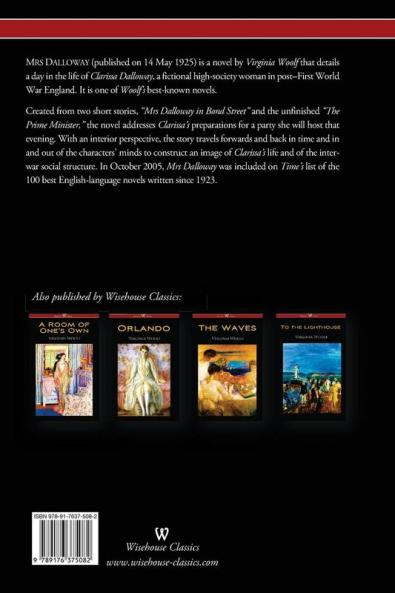 Mrs Dalloway  (Wisehouse Classics Edition)