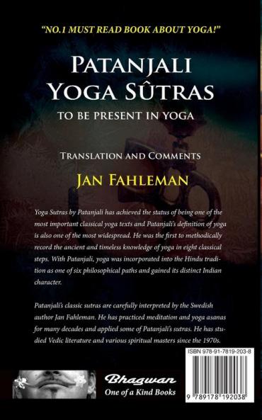 PATANJALI YOGA SUTRAS - TO  BE PRESENT IN YOGA