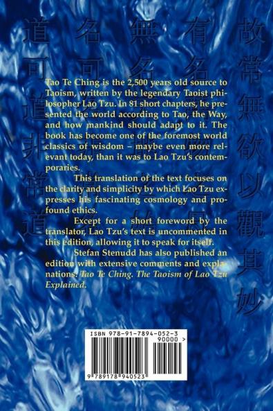 Tao Te Ching: The Classic of the Way and Virtue