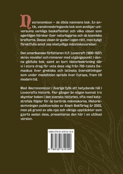 Necronomicon i Sverige: 1 (Necronomicon I Norden)