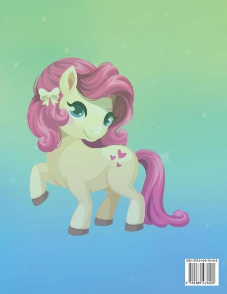 Pony Malbuch: Aktivitätsbuch für Kinder