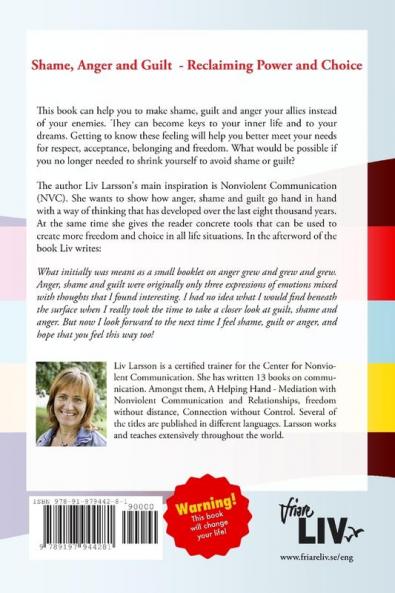 Anger Guilt and Shame  - Reclaiming Power and Choice