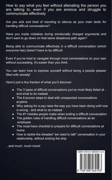 Difficult Conversations