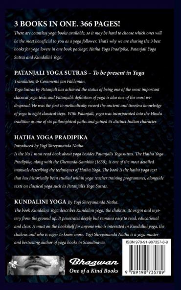 BEST BOOKS FOR YOGA LOVERS - 3 BOOKS IN ONE!