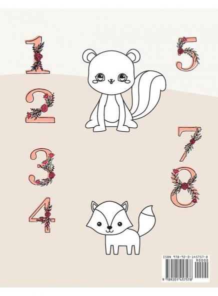 alphabet with colouring animals