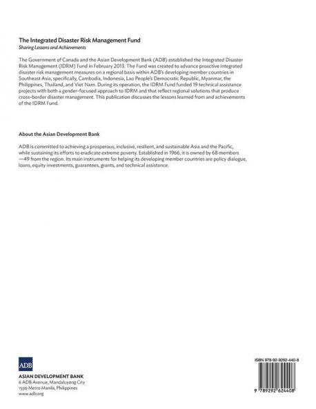 The Integrated Disaster Risk Management Fund