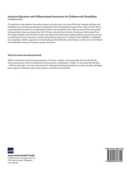 Inclusive Education with Differentiated Instruction for Children with Disabilities