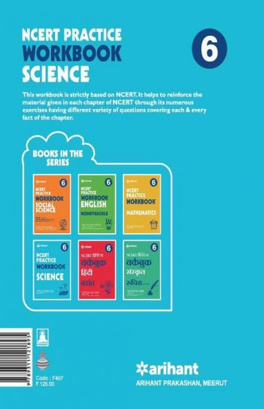 Workbook Science CBSE- Class 6th